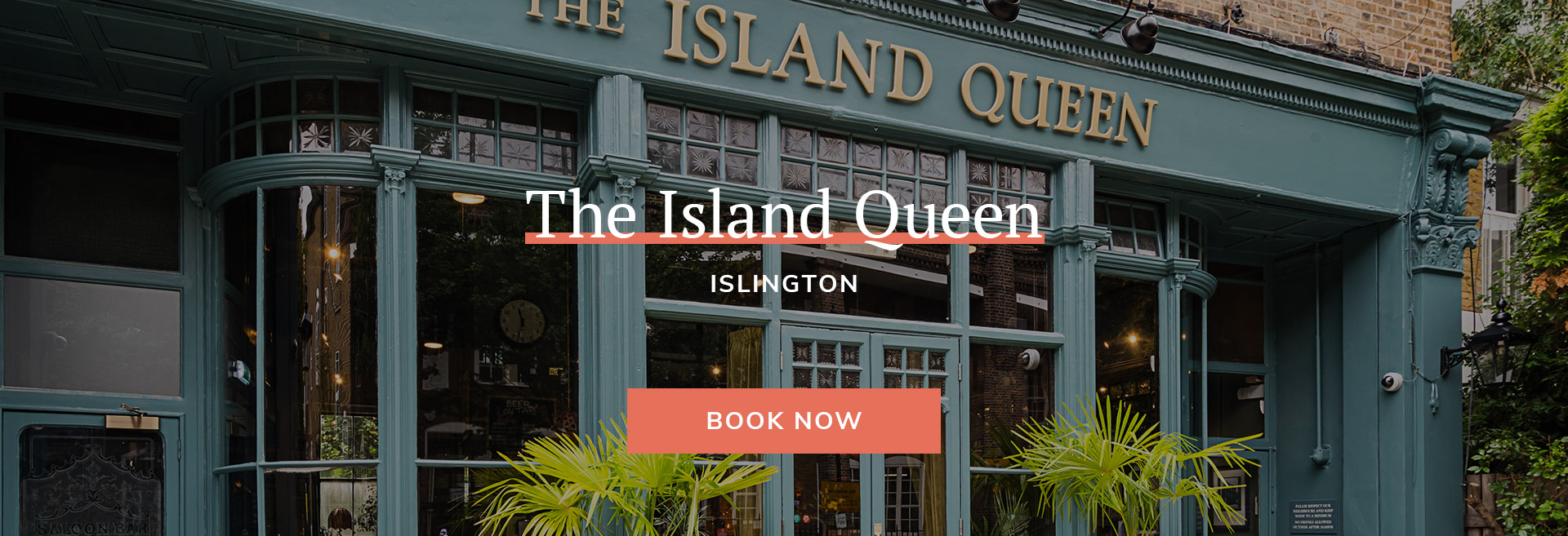 Enjoy a meal at your local pub at The Island Queen in London